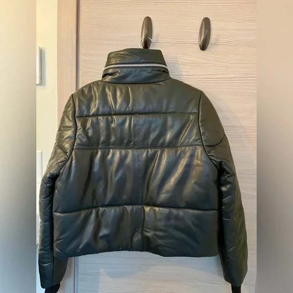 Black Puffer Jacket - Picture 2 of 3